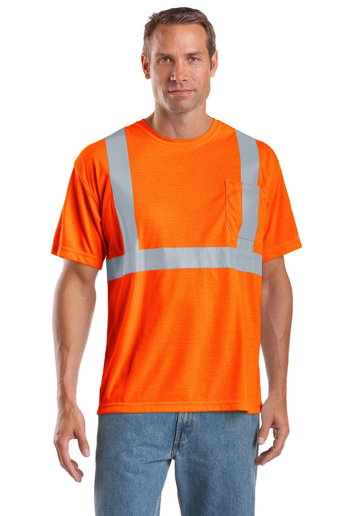 CornerStone® - ANSI 107 Class 2 Safety T-Shirt.  CS401