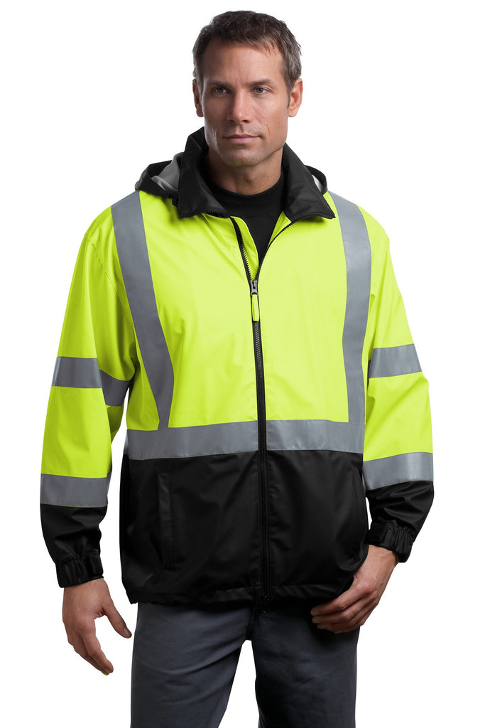 CornerStone® - ANSI 107 Class 3 Safety Windbreaker. CSJ25