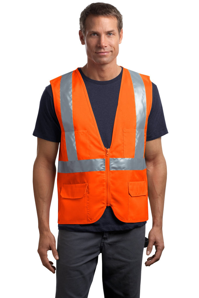 CornerStone® - ANSI 107 Class 2 Mesh Back Safety Vest. CSV405