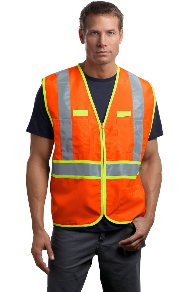 CornerStone® - ANSI 107 Class 2 Dual-Color Safety Vest. CSV407