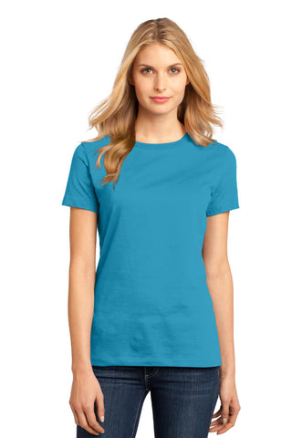 District Made® - Ladies Perfect Weight® Crew Tee. DM104L