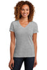District Made® Ladies Perfect Blend® V-Neck Tee. DM1190L