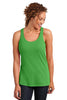 District Made® Ladies Solid Gathered Racerback Tank. DM420