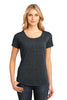 District Made® - Ladies Tri-Blend Lace Tee. DM441
