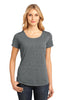 District Made® - Ladies Tri-Blend Lace Tee. DM441