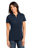 District Made® - Ladies Slub Polo. DM450