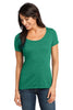 District Made® - Ladies Textured Scoop Tee. DM471