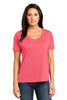 District Made® - Ladies Modal Blend Relaxed V-Neck Tee. DM480