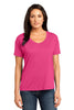 District Made® - Ladies Modal Blend Relaxed V-Neck Tee. DM480