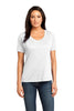 District Made® - Ladies Modal Blend Relaxed V-Neck Tee. DM480