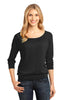 District Made® - Ladies Modal Blend 3/4-Sleeve Raglan DM482