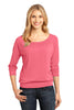 District Made® - Ladies Modal Blend 3/4-Sleeve Raglan DM482