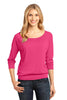 District Made® - Ladies Modal Blend 3/4-Sleeve Raglan DM482