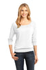 District Made® - Ladies Modal Blend 3/4-Sleeve Raglan DM482