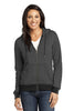 District Made® - Ladies Mini Stripe Full-Zip Hoodie DM490