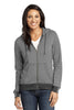 District Made® - Ladies Mini Stripe Full-Zip Hoodie DM490