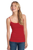 District® - Juniors 1x1 Rib Spaghetti Strap Tank. DT232