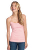 District® - Juniors 1x1 Rib Spaghetti Strap Tank. DT232