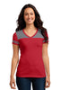 District® Juniors Varsity V-Neck Tee. DT264