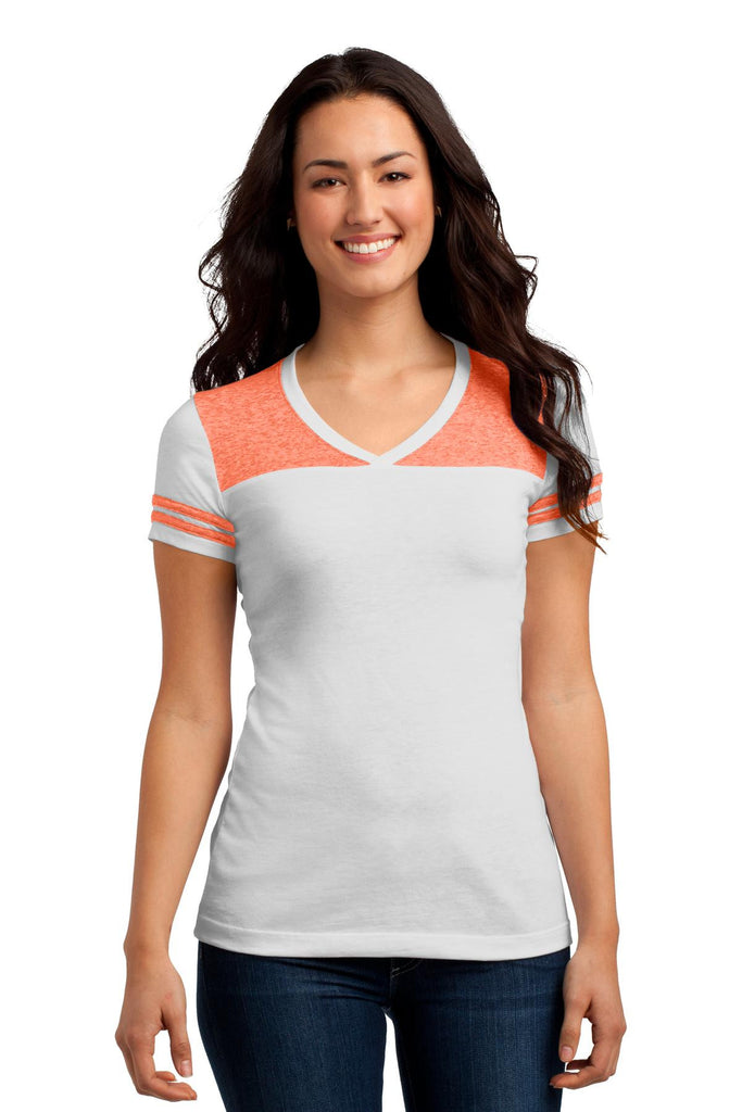 District® Juniors Varsity V-Neck Tee. DT264