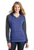 District® Juniors Lightweight Fleece Raglan Hoodie.  DT296