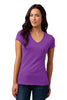 District® Juniors Vintage Wash V-Neck Tee. DT4501