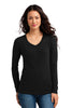 District® Juniors The Concert Tee Long Sleeve V-Neck. DT5201"