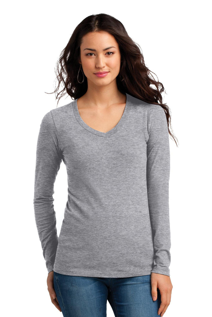 District® Juniors The Concert Tee Long Sleeve V-Neck. DT5201"