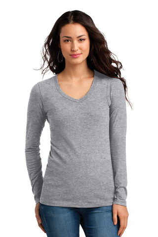 District® Juniors The Concert Tee Long Sleeve V-Neck. DT5201"