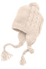 District® - Cabled Beanie with Pom DT617