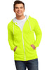 District® - Young Mens The Concert Fleece Full-Zip Hoodie. DT800"