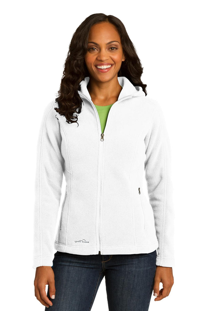 Eddie Bauer® Ladies Hooded Full-Zip Fleece Jacket. EB206