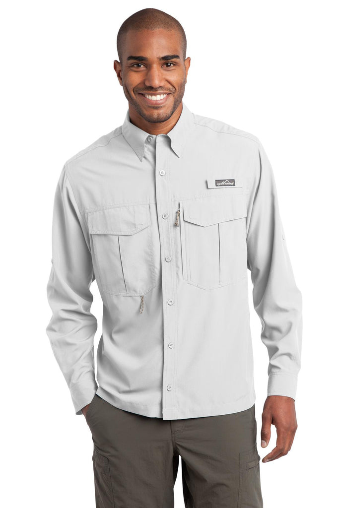 Eddie Bauer EB600 Long Sleeve Performance Fishing Shirt - Boulder - S