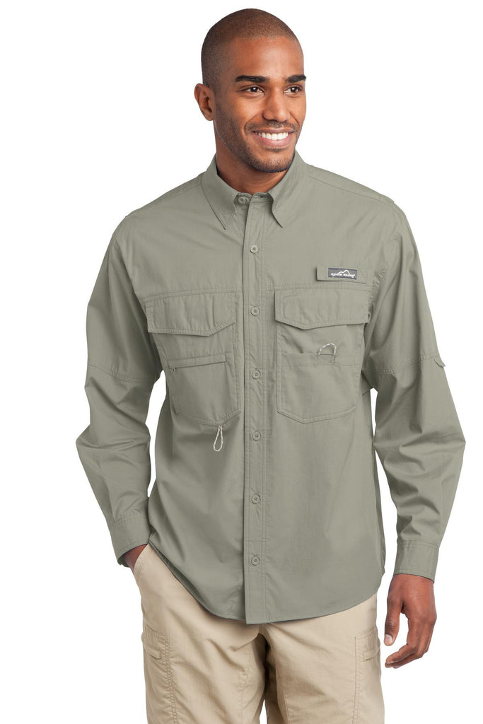 Eddie Bauer® - Long Sleeve Fishing Shirt. EB606 for Sale