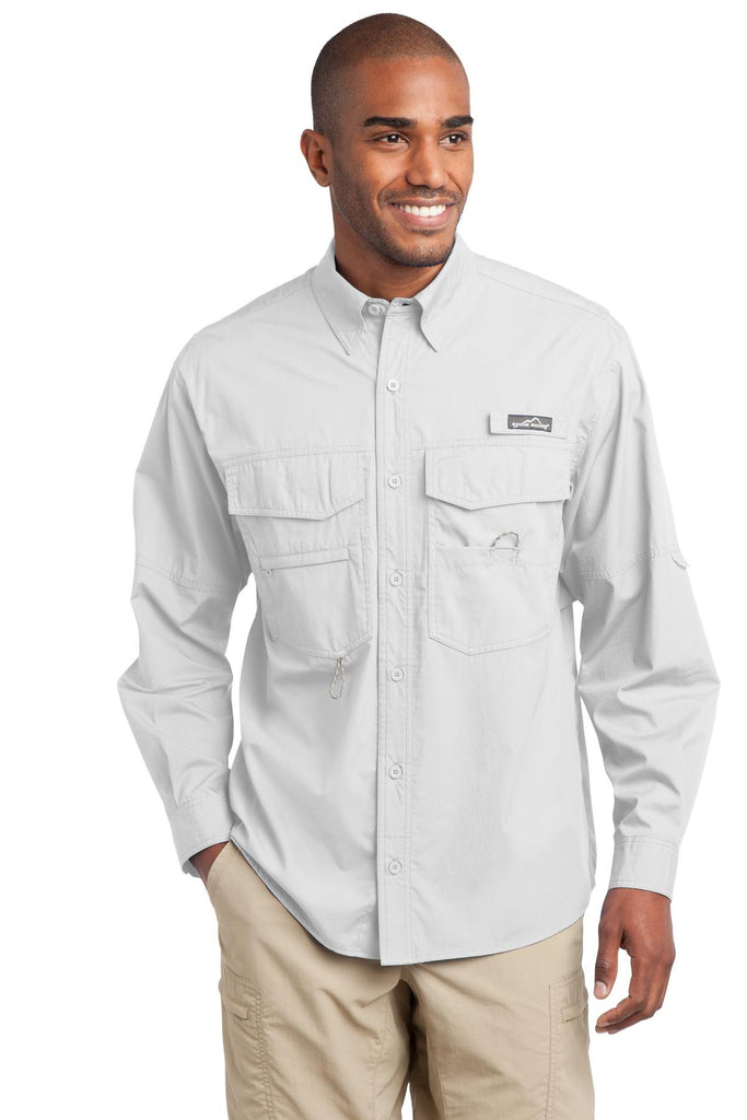 Eddie Bauer® - Long Sleeve Fishing Shirt. EB606 for Sale