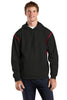 Sport-Tek® Tech Fleece Colorblock Hooded Sweatshirt. F246