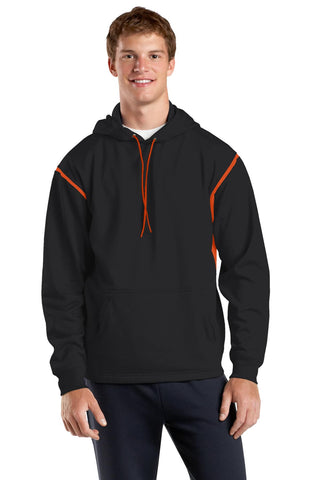 Sport-Tek® Tech Fleece Colorblock Hooded Sweatshirt. F246