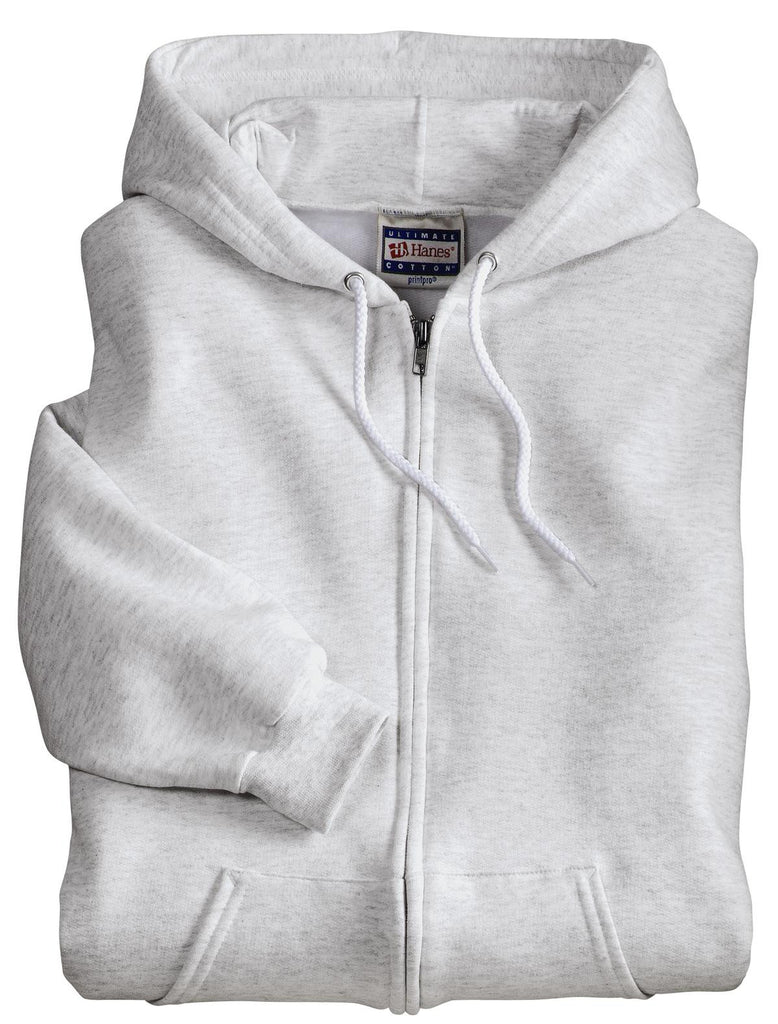 Hanes® Ultimate Cotton® - Full-Zip Hooded Sweatshirt.  F283