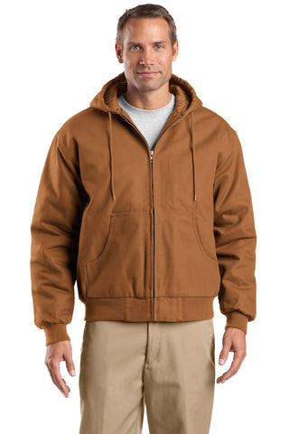 CornerStone® - Duck Cloth Hooded Work Jacket.  J763H