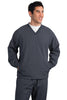 Sport-Tek® Tall V-Neck Raglan Wind Shirt. TJST72