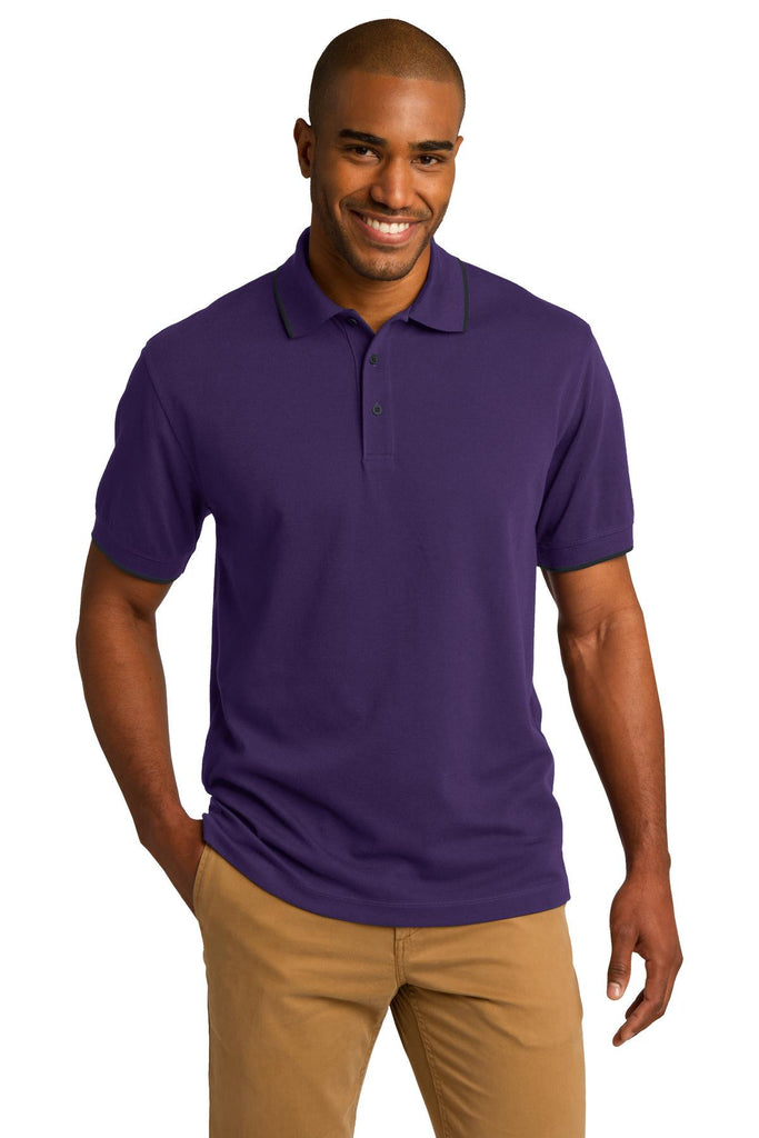 Port Authority® Rapid Dry Tipped Polo. K454"