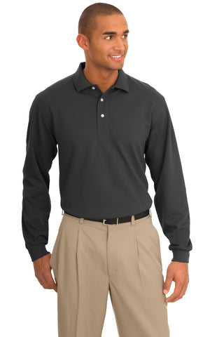 Port Authority® Tall Rapid Dry Long Sleeve Polo. TLK455LS"