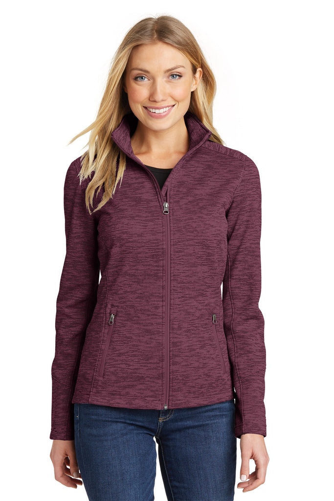 Port authority ladies digi stripe fleece jacket outlet