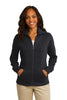 Port Authority® Ladies Slub Fleece Full-Zip Jacket. L293