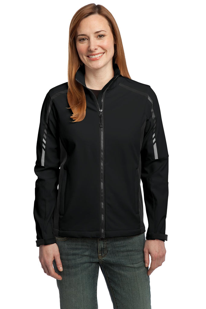 Port Authority® Ladies Embark Soft Shell Jacket. L307