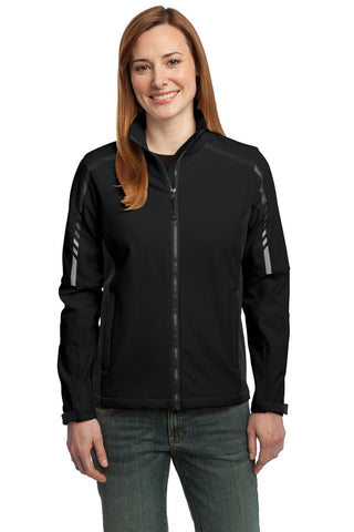 Port Authority® Ladies Embark Soft Shell Jacket. L307