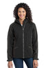 Port Authority® Ladies Gradient Hooded Soft Shell Jacket. L312