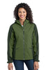 Port Authority® Ladies Gradient Hooded Soft Shell Jacket. L312