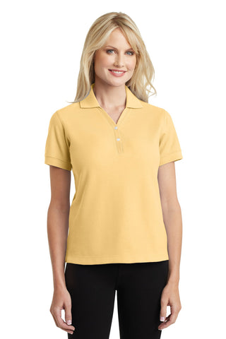 Port Authority® Ladies 100% Pima Cotton Polo.  L448