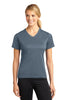 Sport-Tek® Dri-Mesh® Ladies V-Neck T-Shirt.  L468V